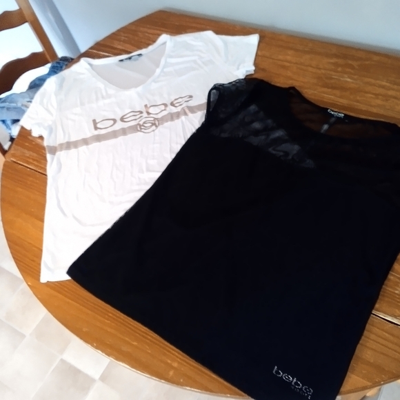 Bundle of 2 BeBe mesh shirts L - Picture 1 of 12